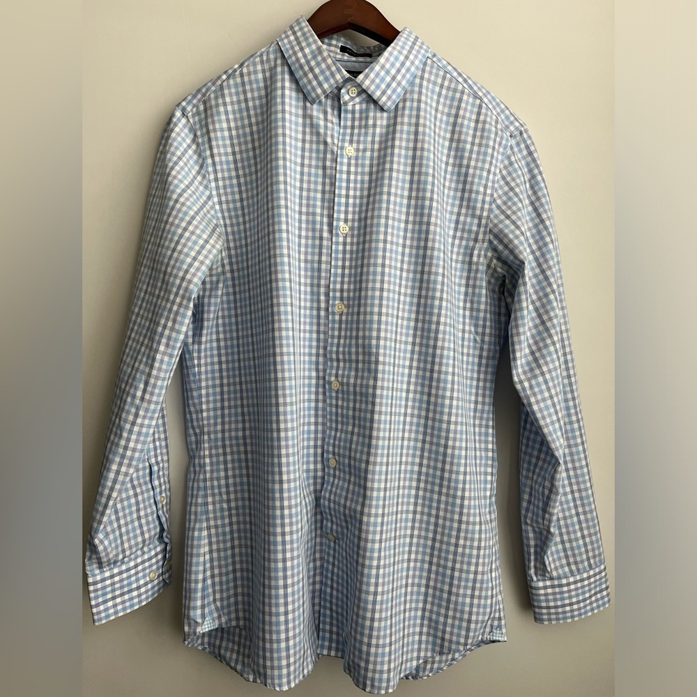 Banana Republic grant fit button down long sleeve shirt size L